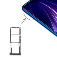 SIM-kaart lade + SIM-kaart lade + micro SD-kaart lade voor Xiaomi Redmi Note 8 (blauw) - thumbnail