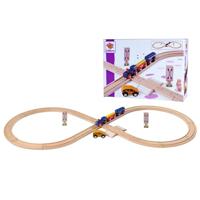 Eichhorn treinbaan 8 figuur speelset, 27dlg. - thumbnail