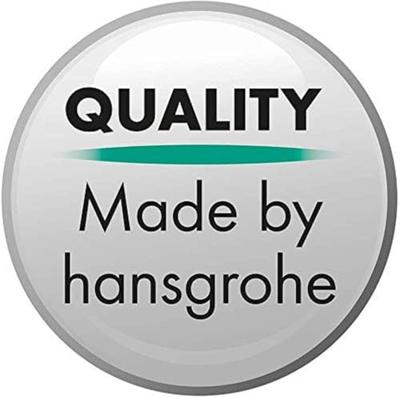 Hansgrohe FixFit muuraansluitbocht S kunststof met terugslagklep, mat wit