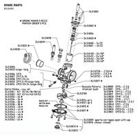 Vlotterbak pakking Polini CP - thumbnail