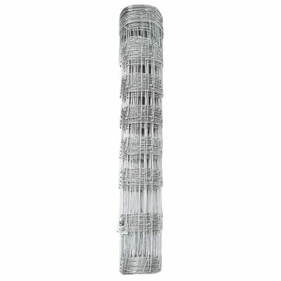 VidaXL Weidehekwerk zilver 25 x 0,8 m gegalvaniseerd staal