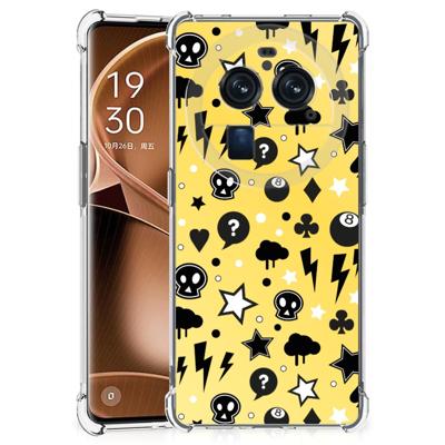 Extreme Case OPPO Find X6 Pro Punk Geel Extreme Case OPPO Find X6 Pro Punk Geel