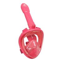 Sea Turtle Kids Snorkelmasker Duikbril Pink - thumbnail