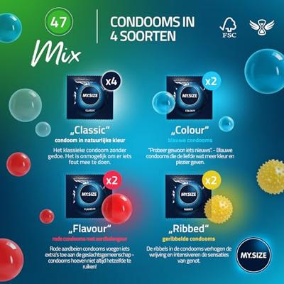 My Size Mix Condooms maat 47