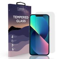 Lunso - Gehard Beschermglas - Full Cover Tempered Glass - iPhone 13 Mini - thumbnail