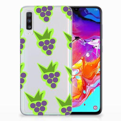 Samsung Galaxy A70 | Siliconen Case | Druiven