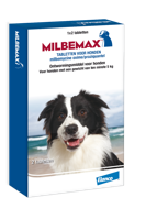 Milbemax Tabletten Hond Groot 5-75kg 2 tabl. - thumbnail