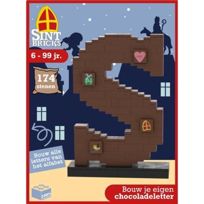 Sintbricks Sint bricks bouw je eigen chocolade letter