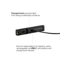 Ledlenser W4R Work Zaklamp werkt op een accu LED 220 lm 9 h 91 g - thumbnail