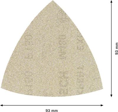 Bosch Accessoires Expert M480 schuurnet voor deltaschuurmachines 93 mm, K150 - 1 stuk(s) - 2608900719 Bosch Accessoires Expert M480 schuurnet voor deltaschuurmachines 93 mm, K150 - 1 stuk(s) - 2608900719