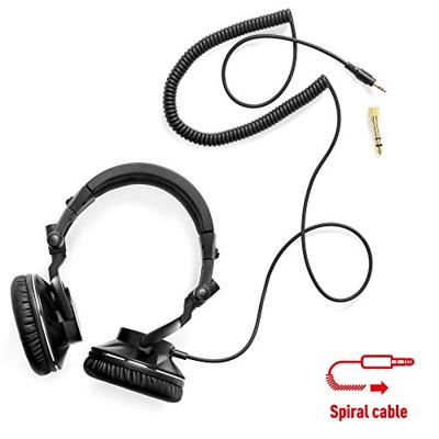 Hercules DGP DJ60 Over Ear koptelefoon Kabel Zwart Vouwbaar DJ
