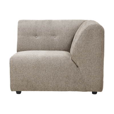 HKliving Vint bank right Sneak Beige