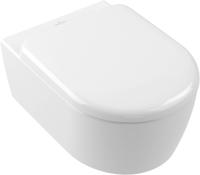 Toilet Villeroy & Boch Skyla Combipack met Zitting 49x36x35 cm TwistFlush Wit Alpine - thumbnail