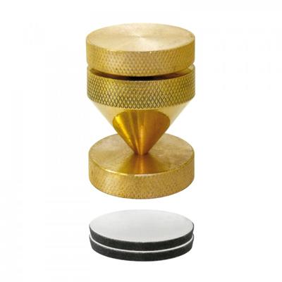 Dynavox SPIKES 4 STUKS MESSING