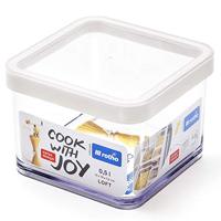 Rotho LOFT Bewaardoos 0.5L Wit/Transparant - thumbnail