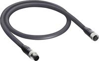 Belden 10966-1 Sensor/actuator dataconnector, geassembleerd M12 Aantal polen (sensoren): 5 Stekker, recht, Bus, recht 2.00 m 1 stuk(s) - thumbnail