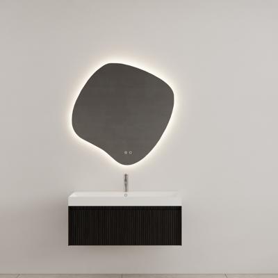 Badkamermeubel Gliss Design Timotheus 100 cm Black Veneer (Keuze Wastafel) Badkamermeubel Gliss Design Timotheus 100 cm Black Veneer (Keuze Wastafel)