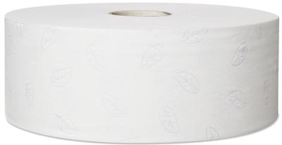 Tork Premium jumborol toiletpapier zacht, 2-Laags, systeem T1, wit, doos van 6 rollen