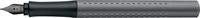 Faber Castell FC-140947 Vulpen Faber-Castell Grip Antraciet F - thumbnail