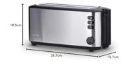 Severin broodrooster automatische voor 4 sneetjes 1400W - thumbnail
