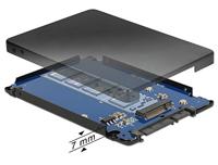 DeLOCK SATA 22 Pin naar M.2 NGFF 2.5" serial-ata controller - thumbnail