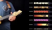 Ortega OUS-GRFL ukelele draagband nylon groen - thumbnail