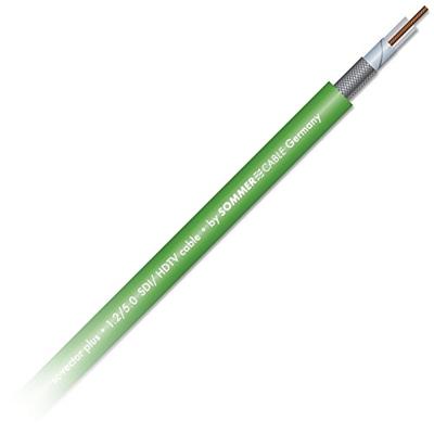 Sommer Cable 600-0174 Videokabel 1 x 0.88 mm² Groen per meter