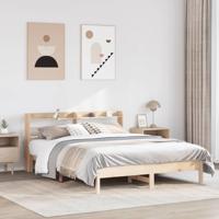 Bedframe zonder matras massief grenenhout 160x200 cm - thumbnail