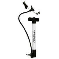 Pomp multifunctioneel zilver/zwart - thumbnail