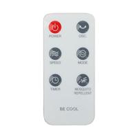 Be Cool Staande ventilator 55 W LED-display, Oscillerend, Met afstandsbediening - thumbnail