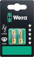 Wera 855/1 BDC Bits Pozidriv, 2 x PZ 2 x 25 mm - 1 stuk(s) - 05073339001 - thumbnail