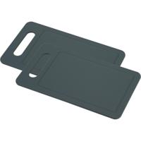 Cosy snijplank Fresco, ft 25 x 14 x 0,6 cm, grijs, set van 2 stuks - thumbnail