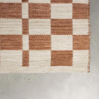 Zuiver Vloerkleed 'Checker' 160 x 230cm, kleur Terra Zuiver Vloerkleed 'Checker' 160 x 230cm, kleur Terra