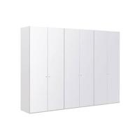 Goossens Kledingkast Easy Storage Ddk, Kledingkast 304 cm breed, 220 cm hoog, 6x glas draaideur - thumbnail