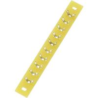 TRU COMPONENTS Soldeerlijst Enkele rij Totaal aantal polen 10 Epoxide (l x b x h) 74 x 9 x 1.5 mm 1 stuk(s) - thumbnail