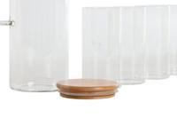 Glazenset Home ESPRIT Transparant Bamboe Borosilicaatglas 210 ml - thumbnail