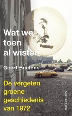 WAT WE TOEN AL WISTEN - Geert Buelens - ebook