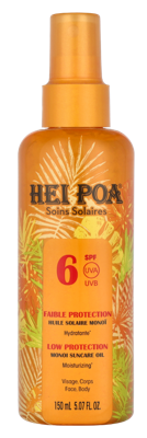 Hei Poa Monoi Suncare Oil SPF6 150 ml Zonbescherming