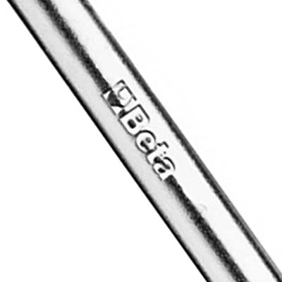 Beta Gebogen pijpsleutels, twaalfkant en zeskant verchroomd 937 12X12 - 009370012