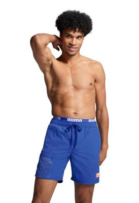 Puma Zwembroek Heren Utility Mid Shorts Benjamin Blue-XXL