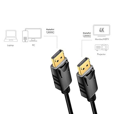 LogiLink CD0102 DisplayPort kabel 3 m Zwart