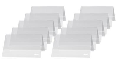 Sigel TA136 TA136 Tafelstatief Dakvorm Glas (helder) 10 stuks/pak 10 stuk(s)