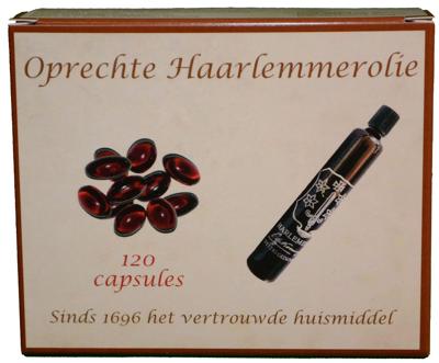 Haarlemmerolie Capsules 120st Haarlemmerolie Capsules 120st