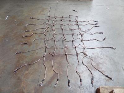 Klimnet 200x150 cm gaten 25x25cm pp-touw Hermic - Hermic