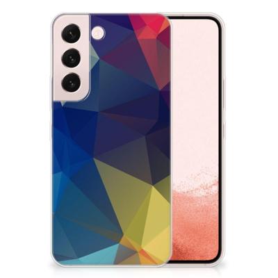 Samsung Galaxy S22 | TPU Hoesje | Polygon Dark