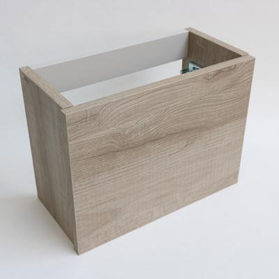 INK - Fontein Onderkast Greeploos Hout Décor Universeel Links/rechts Draaiend - 360x180x270 mm - Greige Eiken