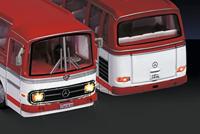 Carson RC Sport 504144 MB Bus O 302 AEG 1:87 RC auto Incl. accu, oplader en batterijen voor de zender - thumbnail