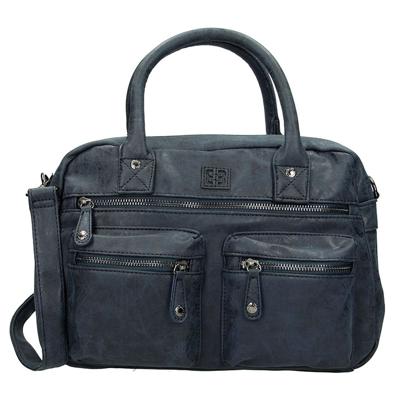 Enrico Benetti Ardeche Schoudertas Blauw