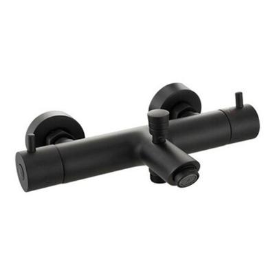 GO by Van Marcke badkraan - 26.3cm - opbouw - thermostatisch - messing zwart mat YH2912YB