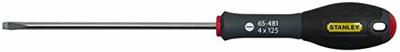 Stanley handgereedschap 1-65-481 Platte schroevendraaier - 4 x 125mm - 1-65-481